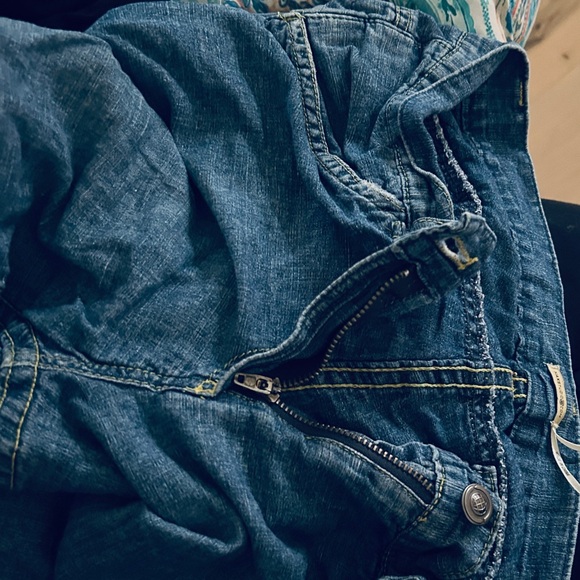 Max Studio Cotton/Linen Bermuda Shorts Size 8 - Picture 10 of 13